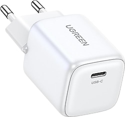 Ugreen Nexode Gan 2 Mini 20 W Beyaz Hızlı Şarj Adaptörü