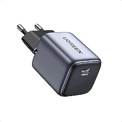 Ugreen Nexode Gan 2 Mini 20 W Gri Hızlı Şarj Adaptörü
