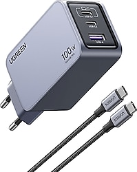 Ugreen Nexode Pro 100 W Type-C Kablolu Hızlı Şarj Aleti