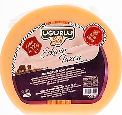 Uğurlu Süt Tam Yağlı Kaşar Peyniri 1 kg