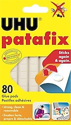 Uhu Patafix Beyaz 80'li Hamur Yapıştırıcı