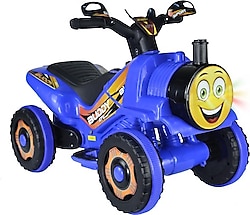UJ Toys Buddy Mavi 6 V Akülü Atv