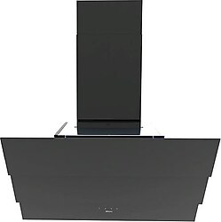 Ukinox Amiral Duvar Tipi 60 cm Siyah Cam Davlumbaz