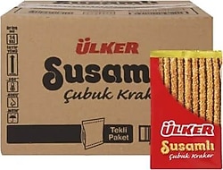 Ülker 45 gr 22'li Paket Susamlı Çubuk Kraker