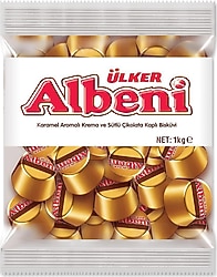 Ülker Albeni Karamel Dolgulu Çikolata 1 kg