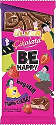 Ülker Be Happy Çilek Tadında Patlayan Şeker Çikolata 88 gr