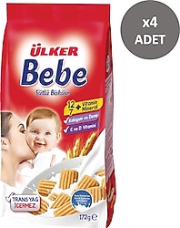 Ülker Bebe Bisküvisi 172 gr 4 Adet