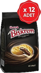 Ülker Biskrem Kakaolu Bisküvi 200 gr 12'li