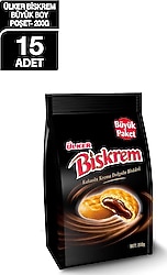 Ülker Biskrem Kakaolu Bisküvi 200 gr 15'li