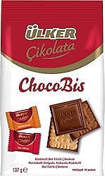 Ülker Choco Bis Bisküvili Çikolata 137 gr