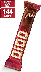 Ülker Dido Çikolatalı Gofret 35 gr 144'lü