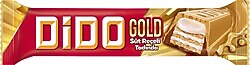 Ülker Dido Gold Süt Reçeli Tadında 36 gr Çikolatalı Gofret