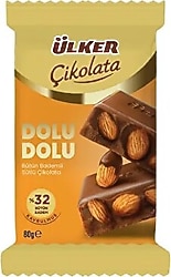 Ülker Dolu Dolu Sütlü Çikolata 80 gr