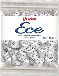 Ülker Ece Bütün Fındıklı Sütlü Çikolata 1 kg