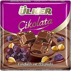 Ülker Fındıklı ve Üzümlü Bol Sütlü Çikolata 60 gr