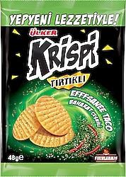 Ülker Krispi Baharat Çeşnili 48 gr Tırtıklı Kraker