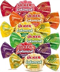 Ülker Lokumcuk Karışık Meyve Aromalı Şekerleme 500 gr