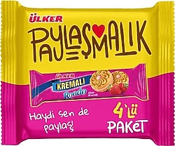 Ülker Rondo Kremalı Bisküvi 4x61 gr