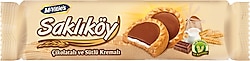 Ülker Saklıköy Çikolatalı ve Sütlü Kremalı Bisküvi 100 gr