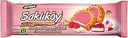Ülker Saklıköy Frambuaz Beyaz Çikolata Kremalı Cheesecake Bisküvi 100 gr