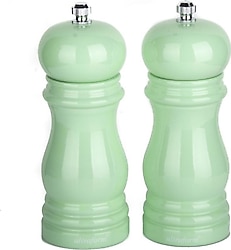 Ultraform Yeşil Karabiber ve Tuz Değirmen Seti 14 cm