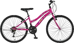 Ümit Explorer 2434 V Pembe 21 Vites 24 Jant Kadın Dağ Bisikleti