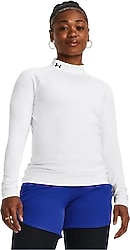 Under Armour Authentics Mockneck 1368702 Uzun Kollu Kadın Tişört