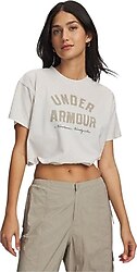 Under Armour Bungee Hem 6010950 Kısa Kollu Bisiklet Yaka Kadın Tişört