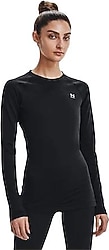 Under Armour CG Authentics 1368701 Uzun Kollu Bisiklet Yaka Kadın Tişört