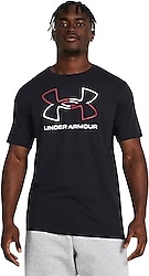 Under Armour Foundation Update 1382915 Kısa Kollu Bisiklet Yaka Erkek Tişört
