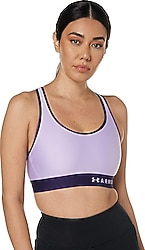 Under Armour Mid Keyhole Bra Sporcu Sütyeni 1307196