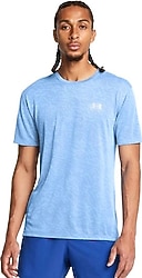 Under Armour Launch Camo 1386681 Kısa Kollu Bisiklet Yaka Erkek Tişört