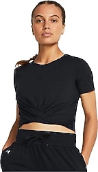 Under Armour Motion Crossover 1383647 Kısa Kollu Yuvarlak Yaka Crop Tişört