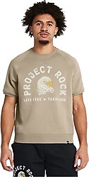 Under Armour Project Rock Eagle 1383223 Kısa Kollu Bisiklet Yaka Erkek Tişört