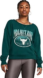 Under Armour Project Rock Heavyweight Terry 1382705 Kadın Sweatshirt