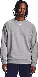 Under Armour Rival Fleece 1379755-025 Gri Erkek Sweatshirt