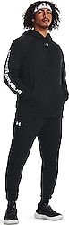 Under Armour Rival Fleece 1379768-001 Siyah Erkek Eşofman Takımı