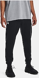Under Armour Rival Fleece 1379774-001 Jogger Siyah Erkek Eşofman Altı