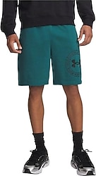 Under Armour Rival Lightweight Graphic 6014689-338 Yeşil Erkek Şort