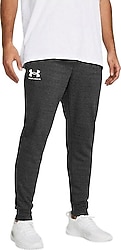 Under Armour Rival Terry 1380843-025 Gri Erkek Eşofman Altı
