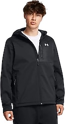 Under Armour Shield 1371587-002 Kapüşonlu Siyah Erkek Mont