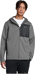 Under Armour Shield 1371587-025 Gri Kapüşonlu Erkek Mont