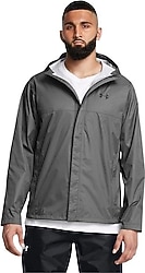 Under Armour Stormproof Couldstrike 2.0 1374644-026 Kapüşonlu Gri Erkek Mont
