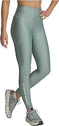 Under Armour Tech Branded 6001621-348 Yeşil Kadın Tayt