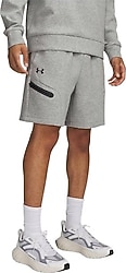Under Armour Unstoppable Fleece 1379809-011 Gri Erkek Şort