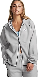 Under Armour Unstoppable Fleece 1379842-011 Gri Kadın Eşofman Üstü
