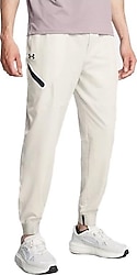 Under Armour Unstoppable Woven 1388823-110 Beyaz Erkek Jogger Eşofman Altı