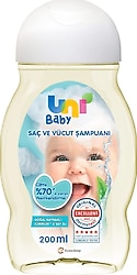 Uni Baby Saç ve Vücut Şampuanı 200 ml