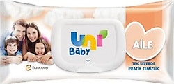 Uni Baby Aile 90 Yaprak Islak Mendil