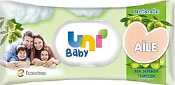Uni Baby Aile Zeytinyağlı 90'lı Islak Mendil